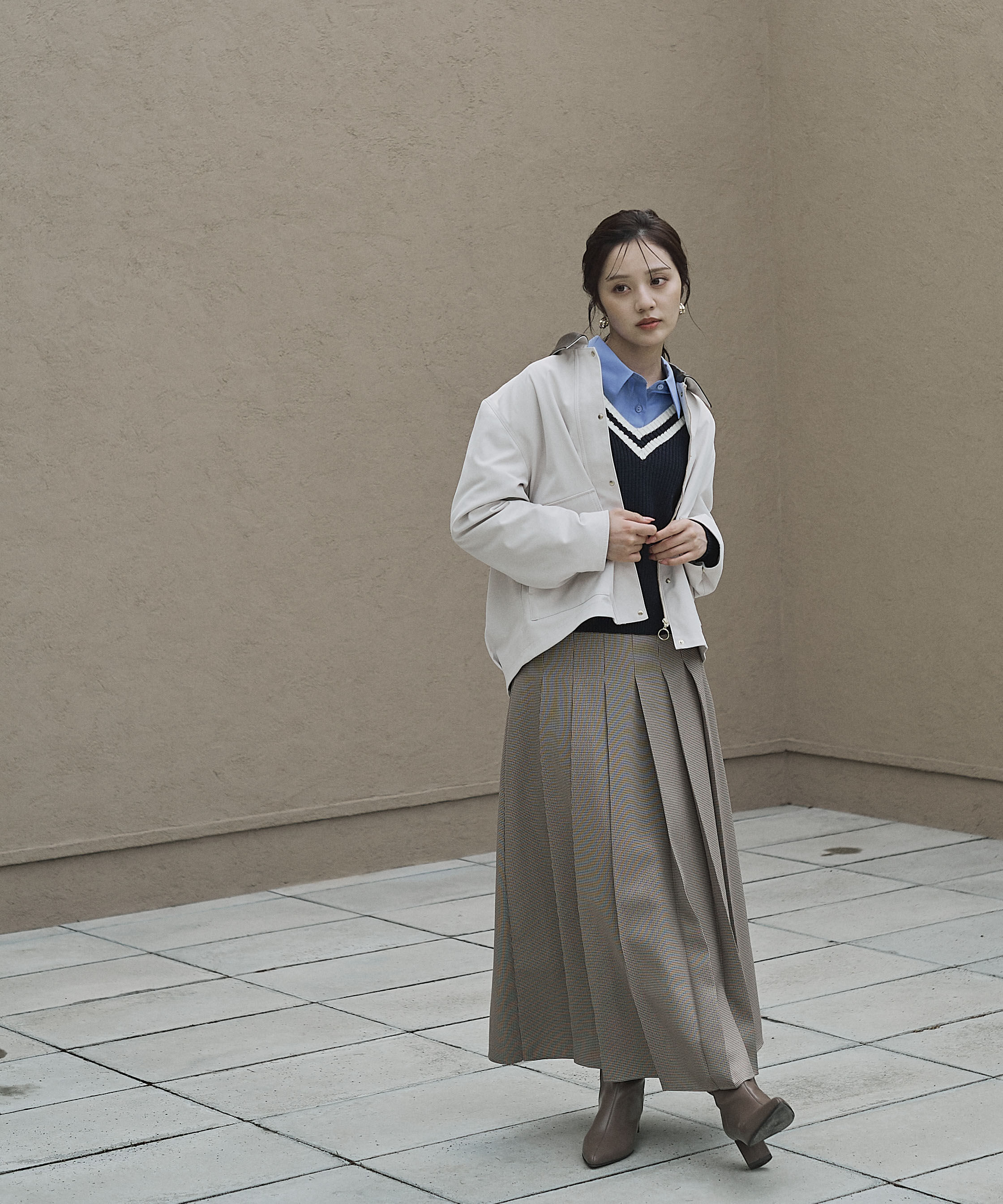 PROPORTION BODY DRESSING「カバーオールブルゾン 25AW」|ブルゾン・スタジャン|