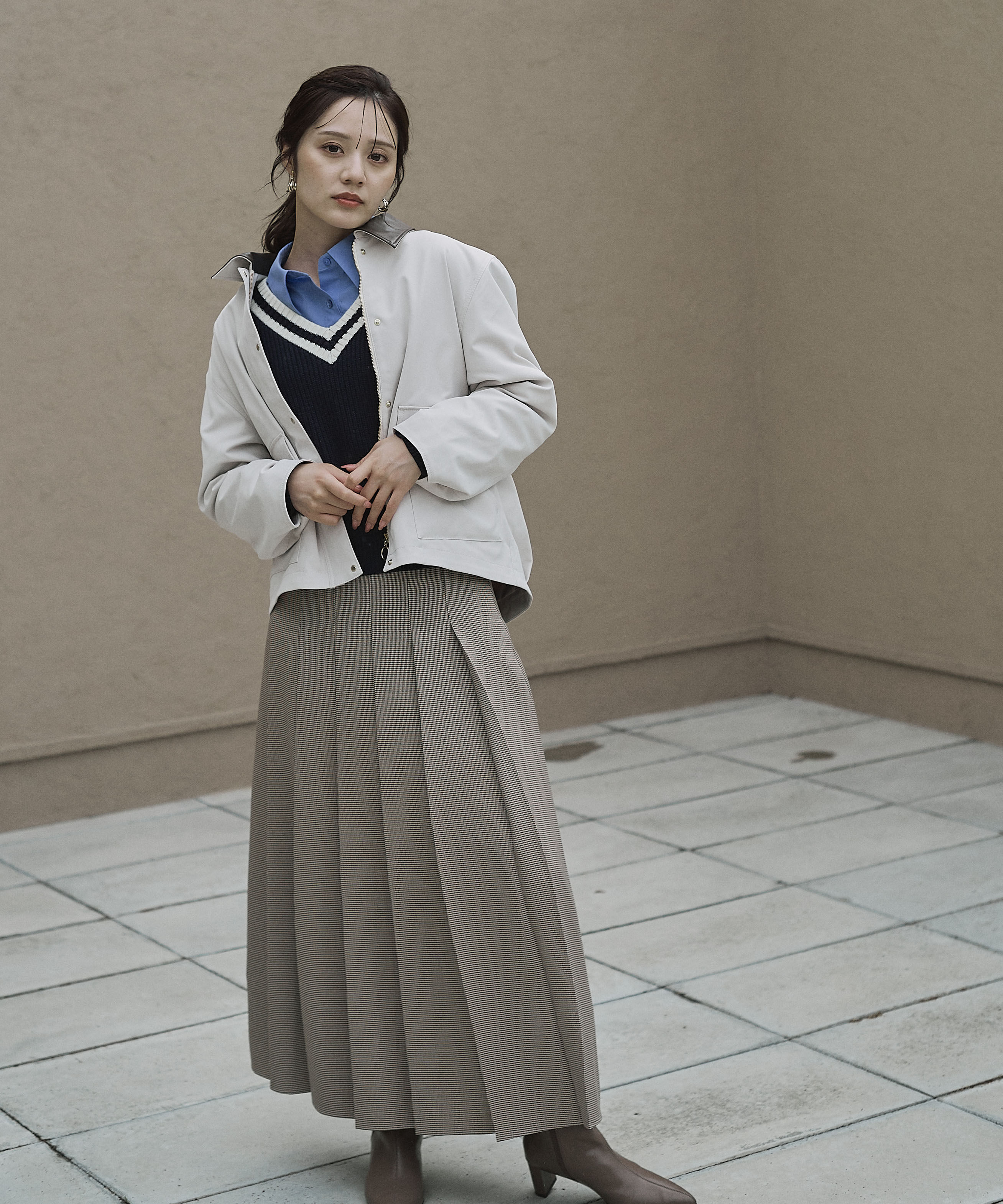 PROPORTION BODY DRESSING「カバーオールブルゾン 25AW」|ブルゾン・スタジャン|