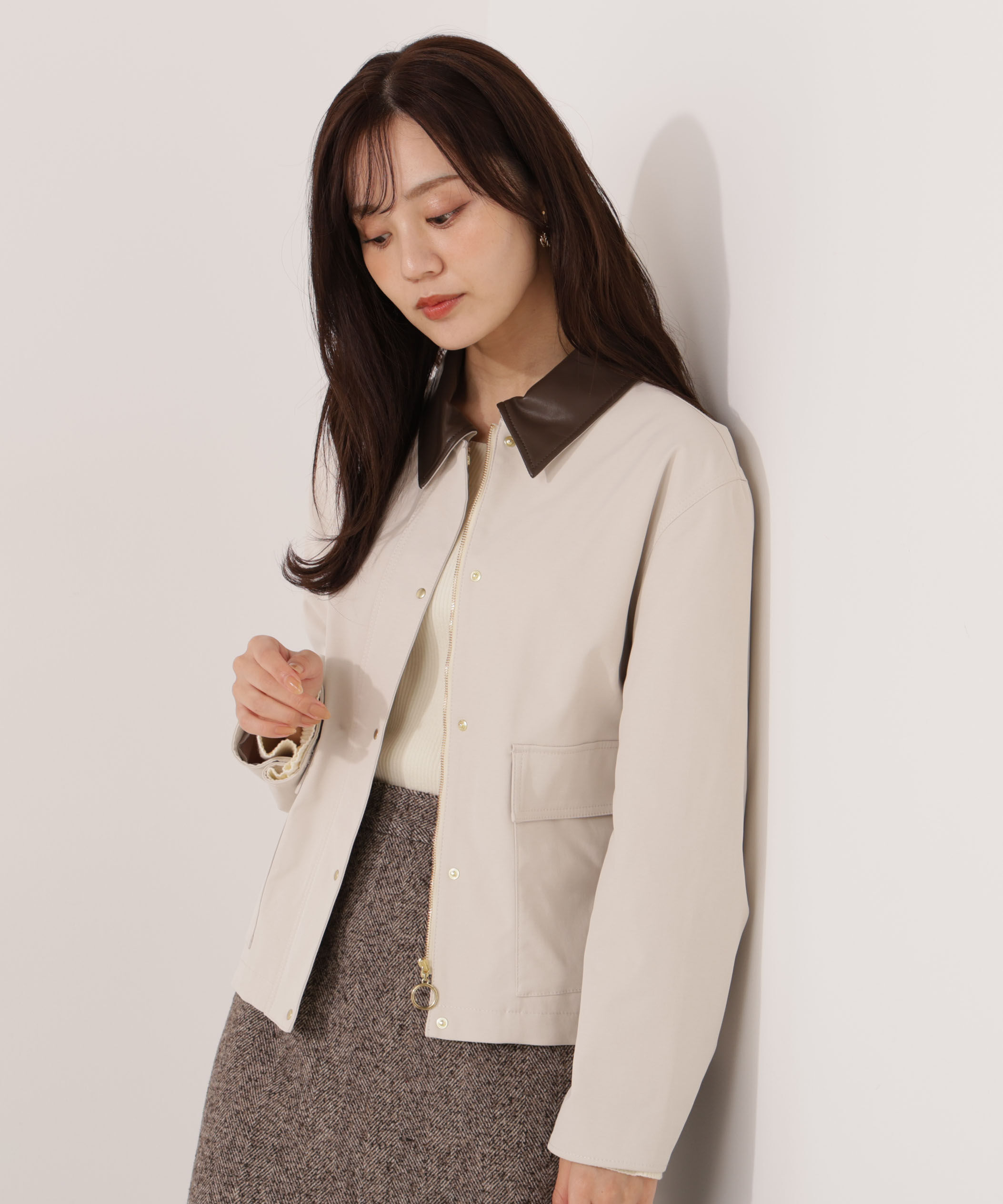 PROPORTION BODY DRESSING「カバーオールブルゾン 25AW」|ブルゾン・スタジャン|