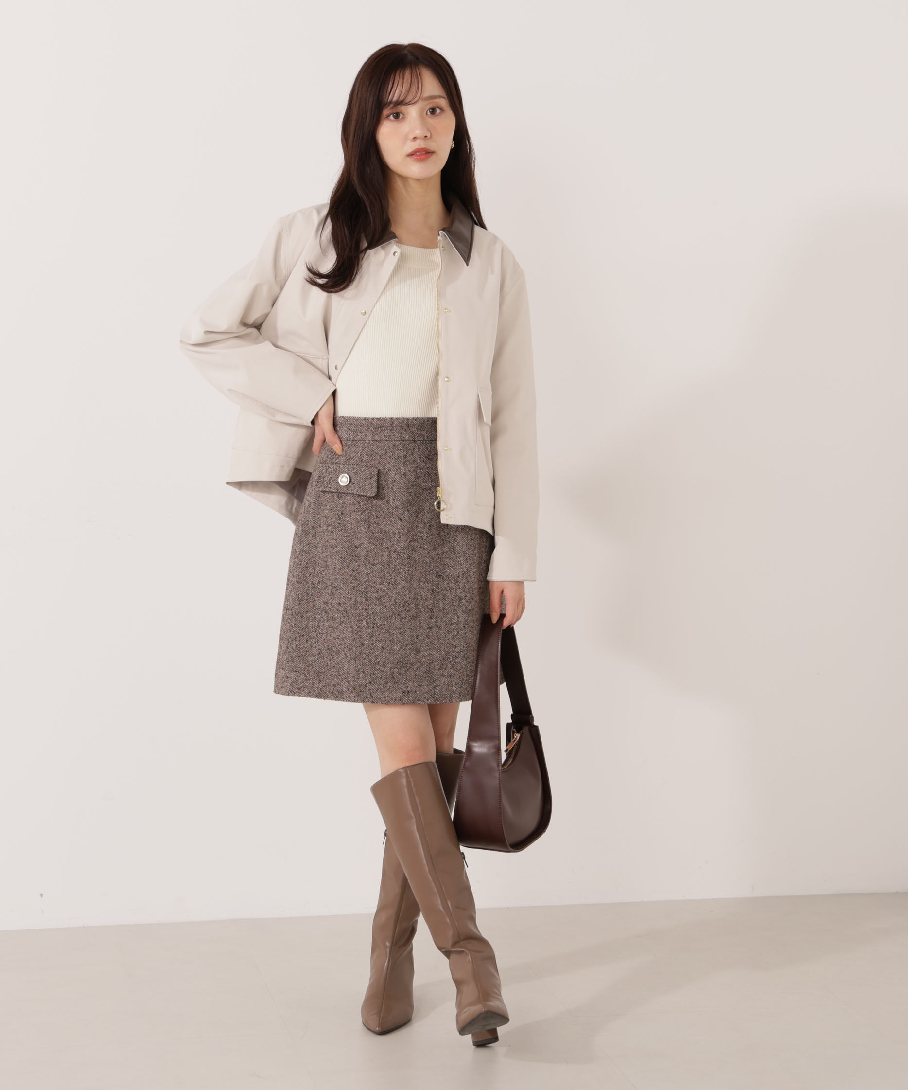 PROPORTION BODY DRESSING「カバーオールブルゾン 25AW」|ブルゾン・スタジャン|