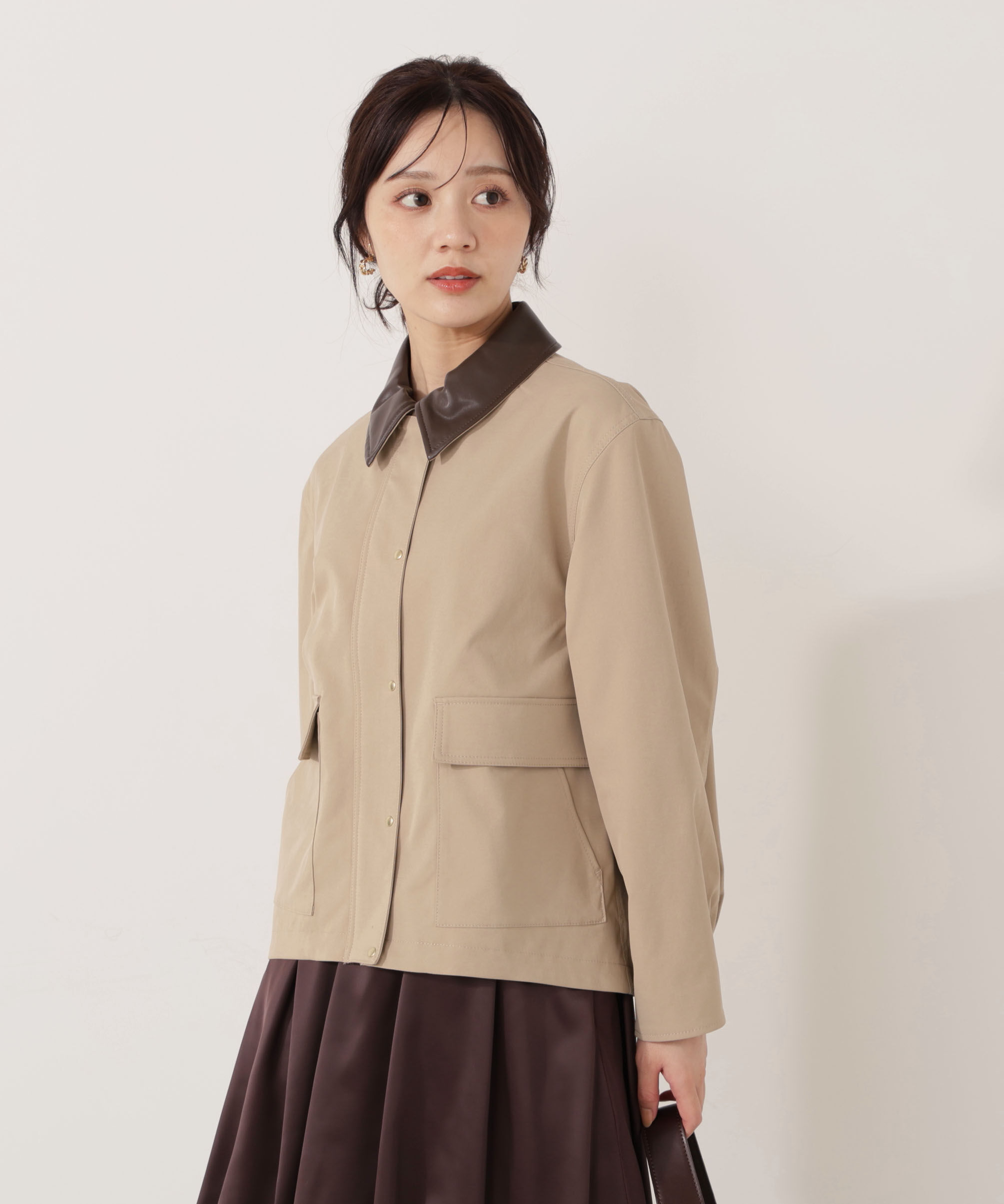 PROPORTION BODY DRESSING「カバーオールブルゾン 25AW」|ブルゾン・スタジャン|