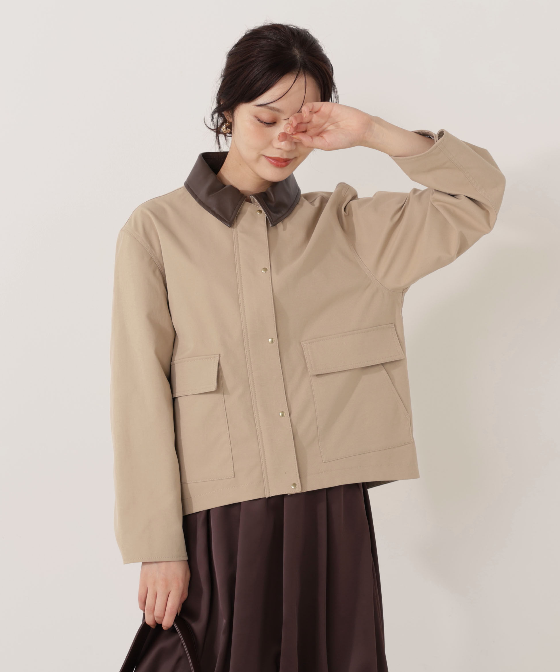 PROPORTION BODY DRESSING「カバーオールブルゾン 25AW」|ブルゾン・スタジャン|