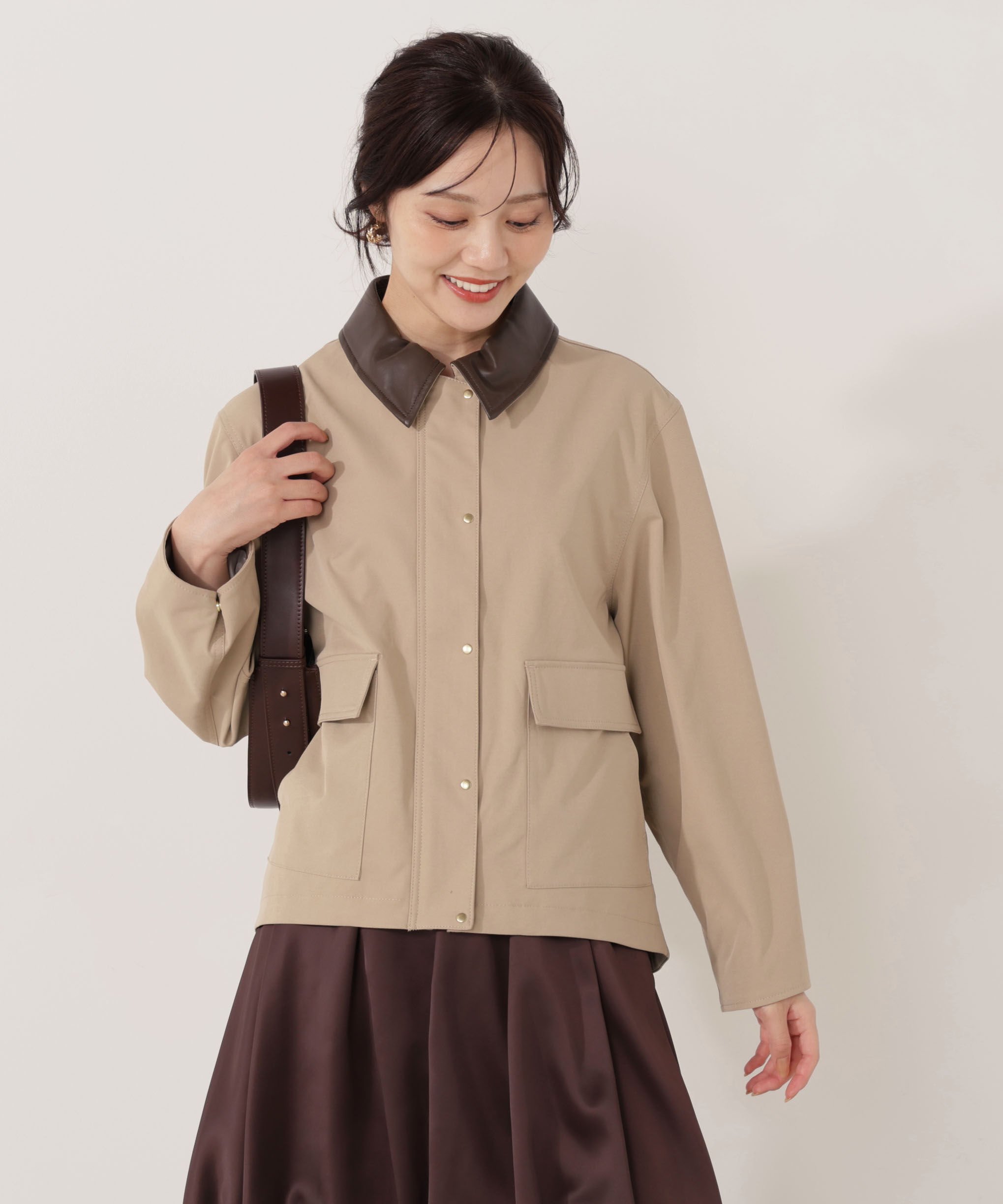 PROPORTION BODY DRESSING「カバーオールブルゾン 25AW」|ブルゾン・スタジャン|