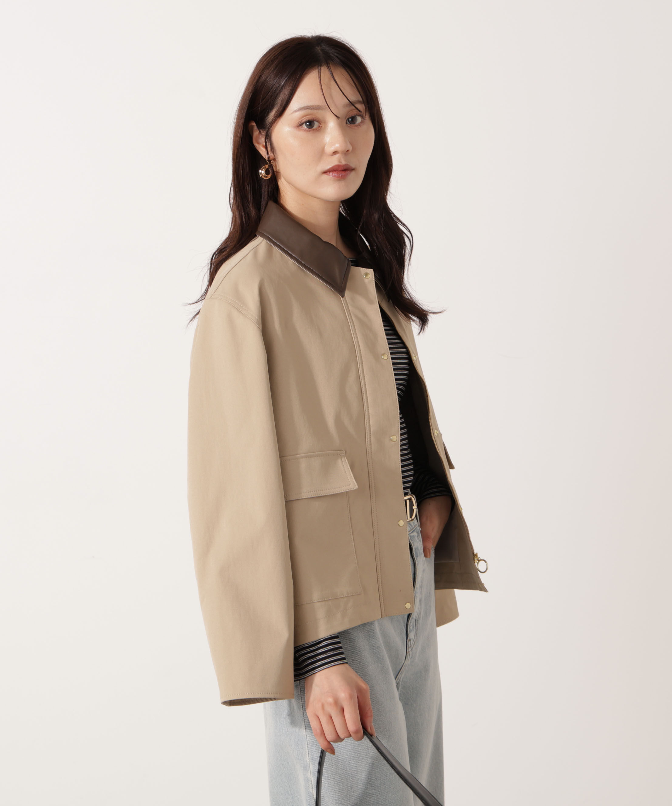 PROPORTION BODY DRESSING「カバーオールブルゾン 25AW」|ブルゾン・スタジャン|