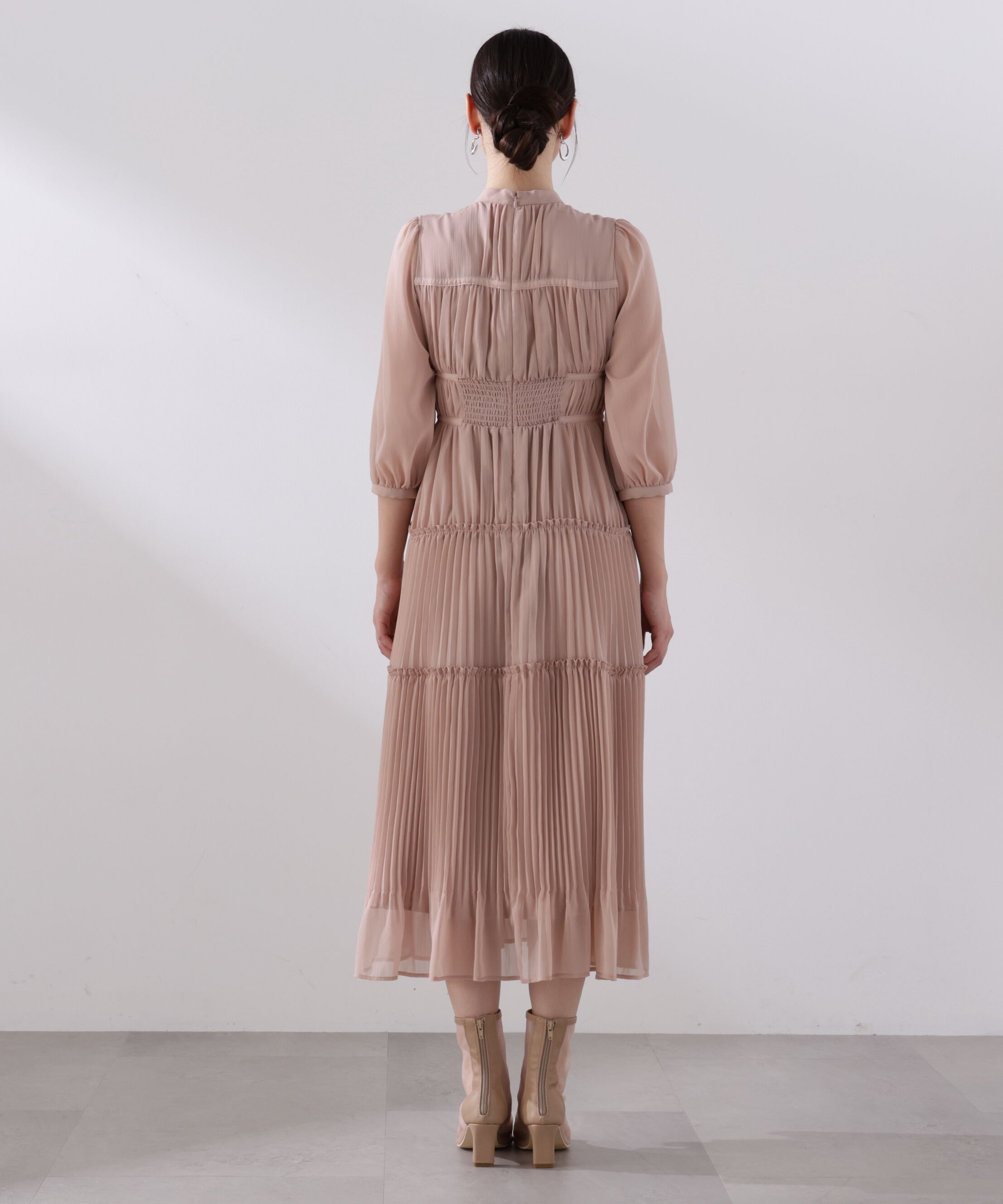 PROPORTION BODY DRESSING「＜L＞ピンタックロングワンピース　26SS」|ワンピース|