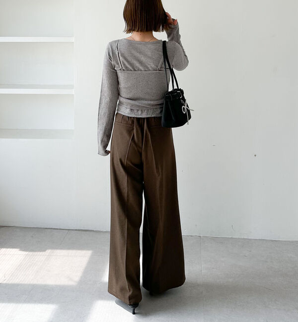 archives「ハリヌキニットアンサンブル」|カーディガン|