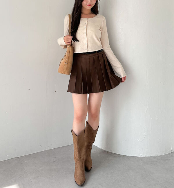 archives「ハリヌキニットアンサンブル」|カーディガン|