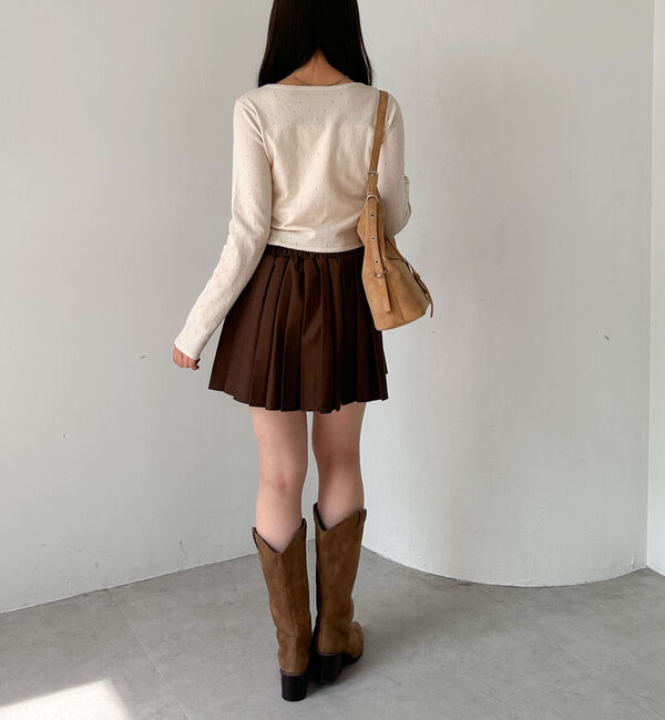 archives「ハリヌキニットアンサンブル」|カーディガン|