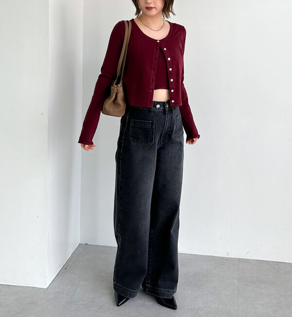 archives「ハリヌキニットアンサンブル」|カーディガン|