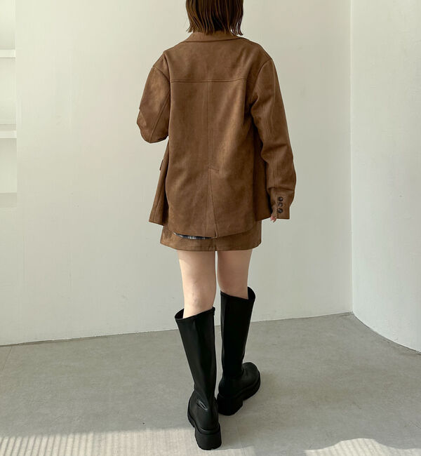 archives「【ＳＥＴＵＰ対応】スウェードテーラードジャケット」|テーラードジャケット|