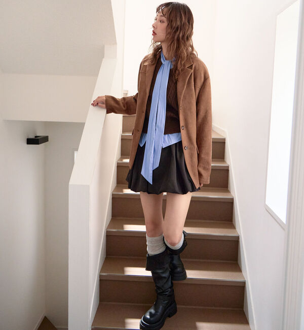 archives「【ＳＥＴＵＰ対応】スウェードテーラードジャケット」|テーラードジャケット|