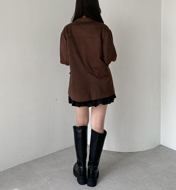 archives「【ＳＥＴＵＰ対応】スウェードテーラードジャケット」|テーラードジャケット|