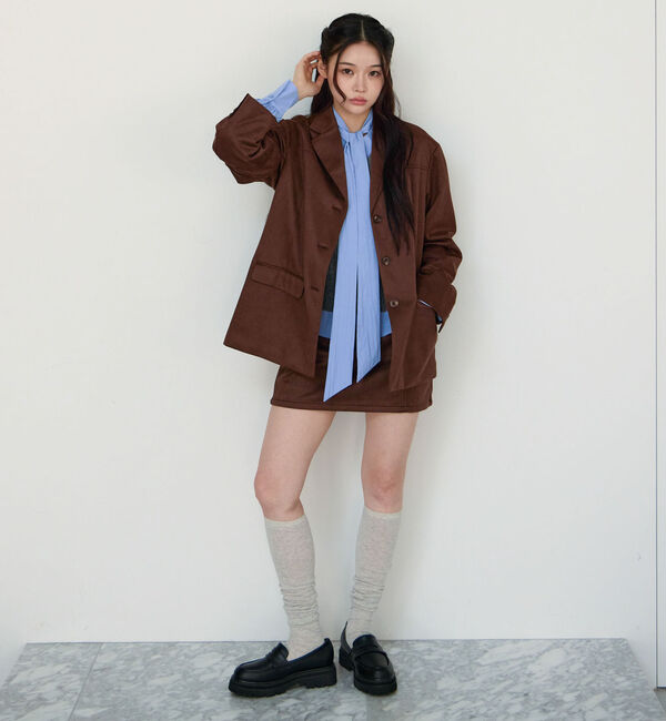 archives「【ＳＥＴＵＰ対応】スウェードテーラードジャケット」|テーラードジャケット|