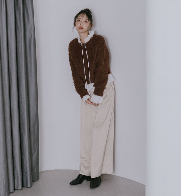 archives「サテンタックパンツ」|チノ|