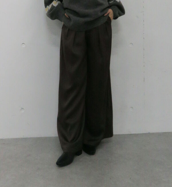 archives「サテンタックパンツ」|チノ|