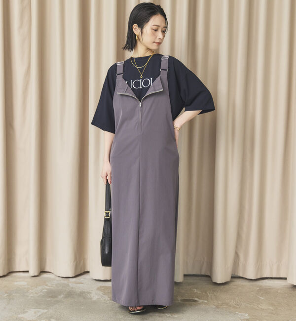 Doux archives「ＵＶ・接触冷感ウォッシャブルフロントＺＩＰジャンスカ」|ジャンパースカート|