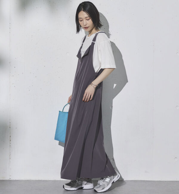 Doux archives「ＵＶ・接触冷感ウォッシャブルフロントＺＩＰジャンスカ」|ジャンパースカート|