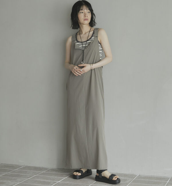 Doux archives「ＵＶ・接触冷感ウォッシャブルフロントＺＩＰジャンスカ」|ジャンパースカート|