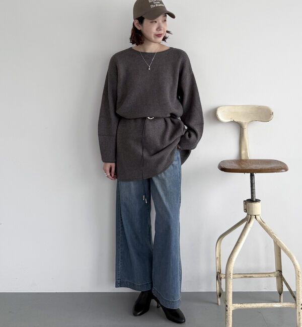 Doux archives「２Ｗａｙベルト付きチュニックワンピース」|ワンピース|