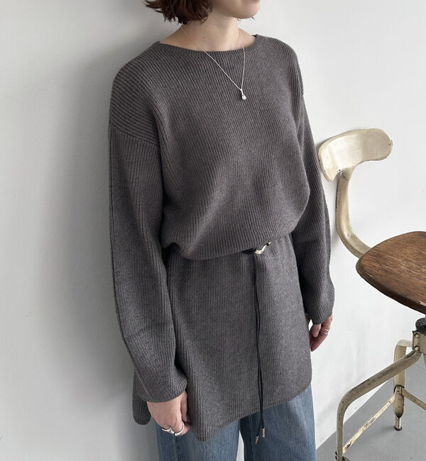 Doux archives「２Ｗａｙベルト付きチュニックワンピース」|ワンピース|