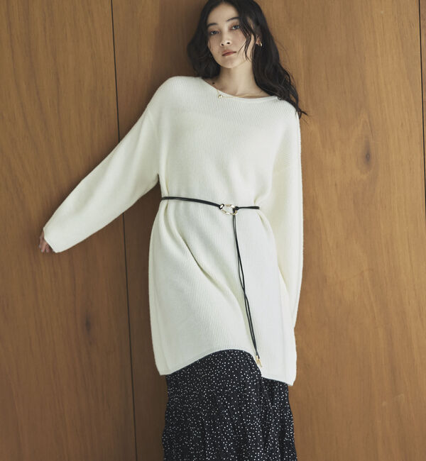 Doux archives「２Ｗａｙベルト付きチュニックワンピース」|ワンピース|