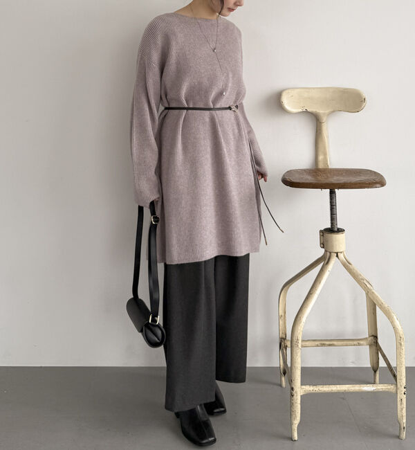 Doux archives「２Ｗａｙベルト付きチュニックワンピース」|ワンピース|