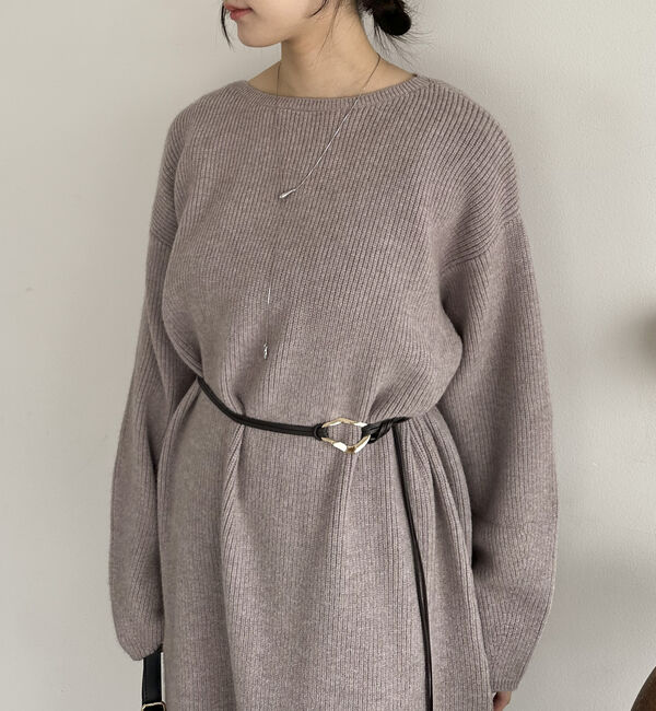 Doux archives「２Ｗａｙベルト付きチュニックワンピース」|ワンピース|