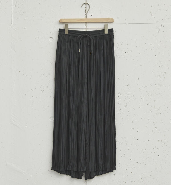 Doux archives「割繊ワッシャーパンツ／」|チノ|BLACK