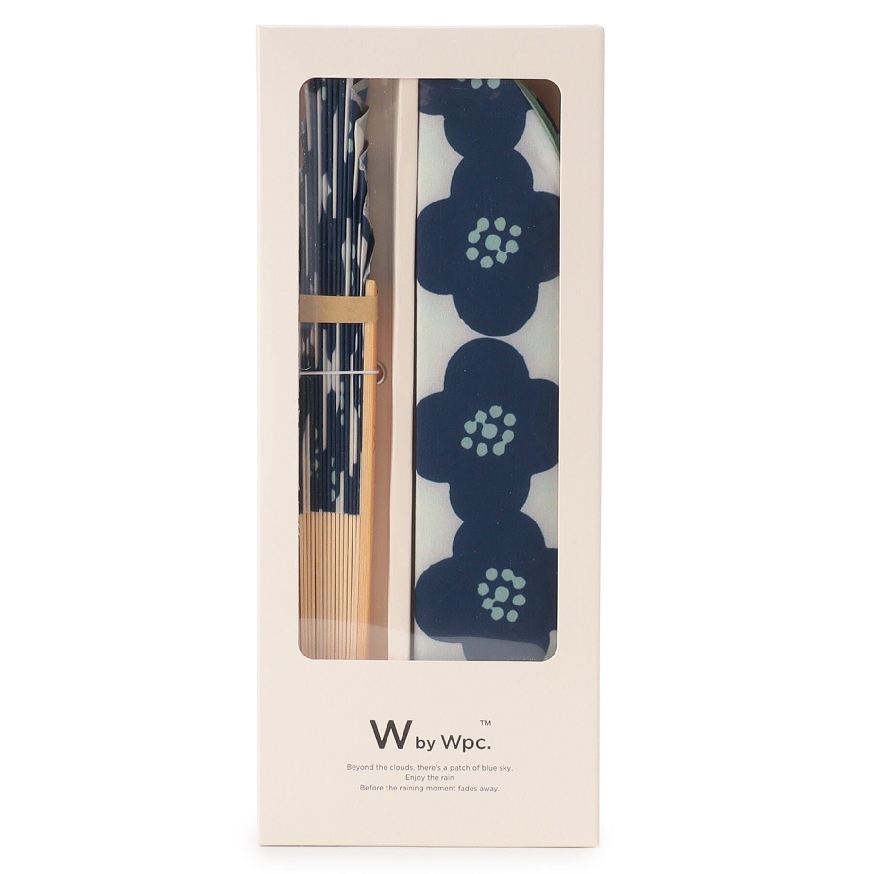 SHOO･LA･RUE「【W by Wpc.】ギフトBOX入り扇子」|その他|ネイビー(793)