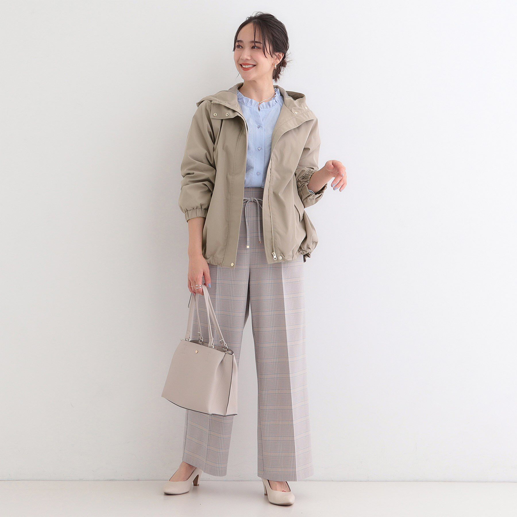 SHOO･LA･RUE「【防花粉/SS-3L】かわいいもかっこいいも叶える 欲張りマウンテンパーカ」|ブルゾン・スタジャン|