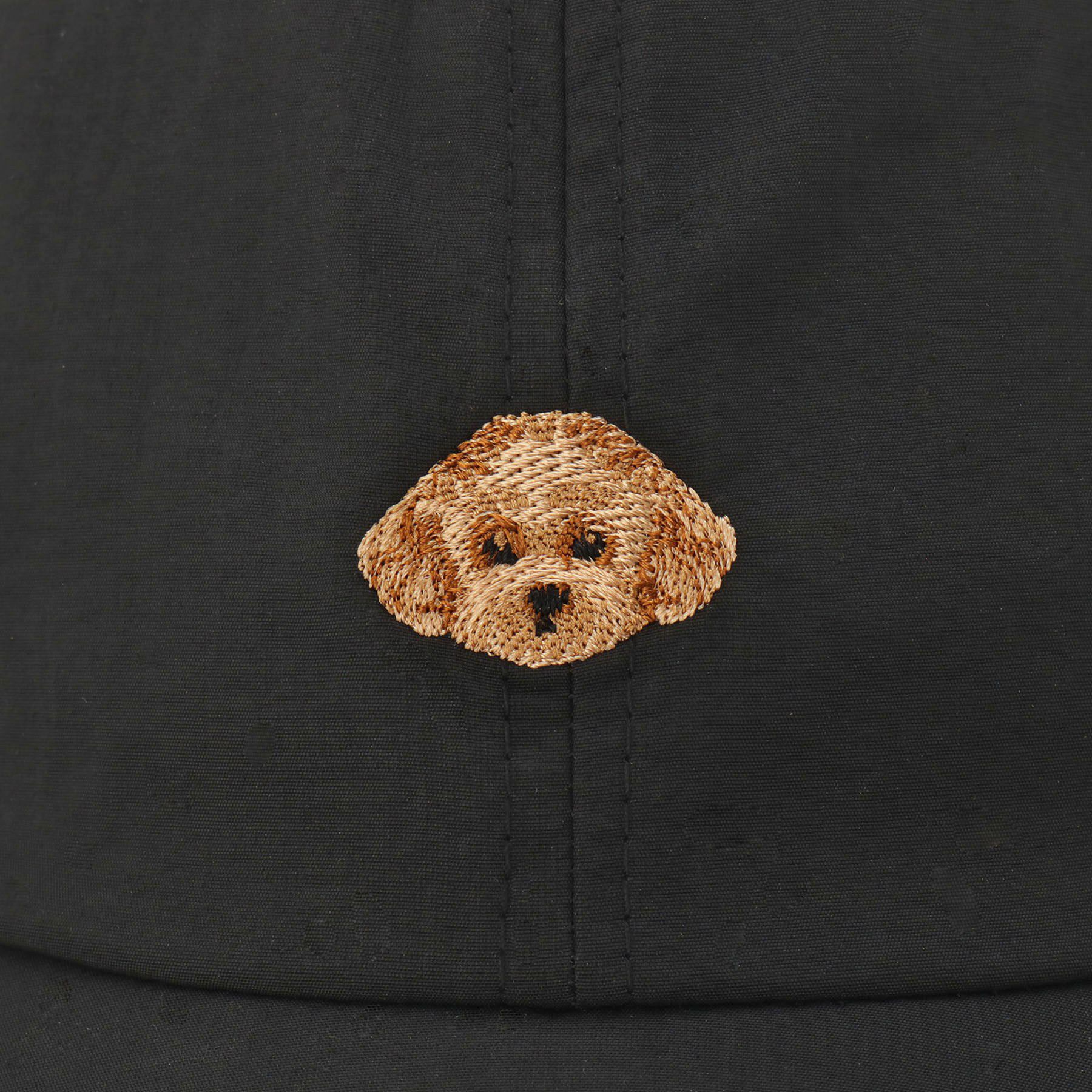 SHOO･LA･RUE「リアル犬刺繍キャップ」|キャップ・キャスケット|