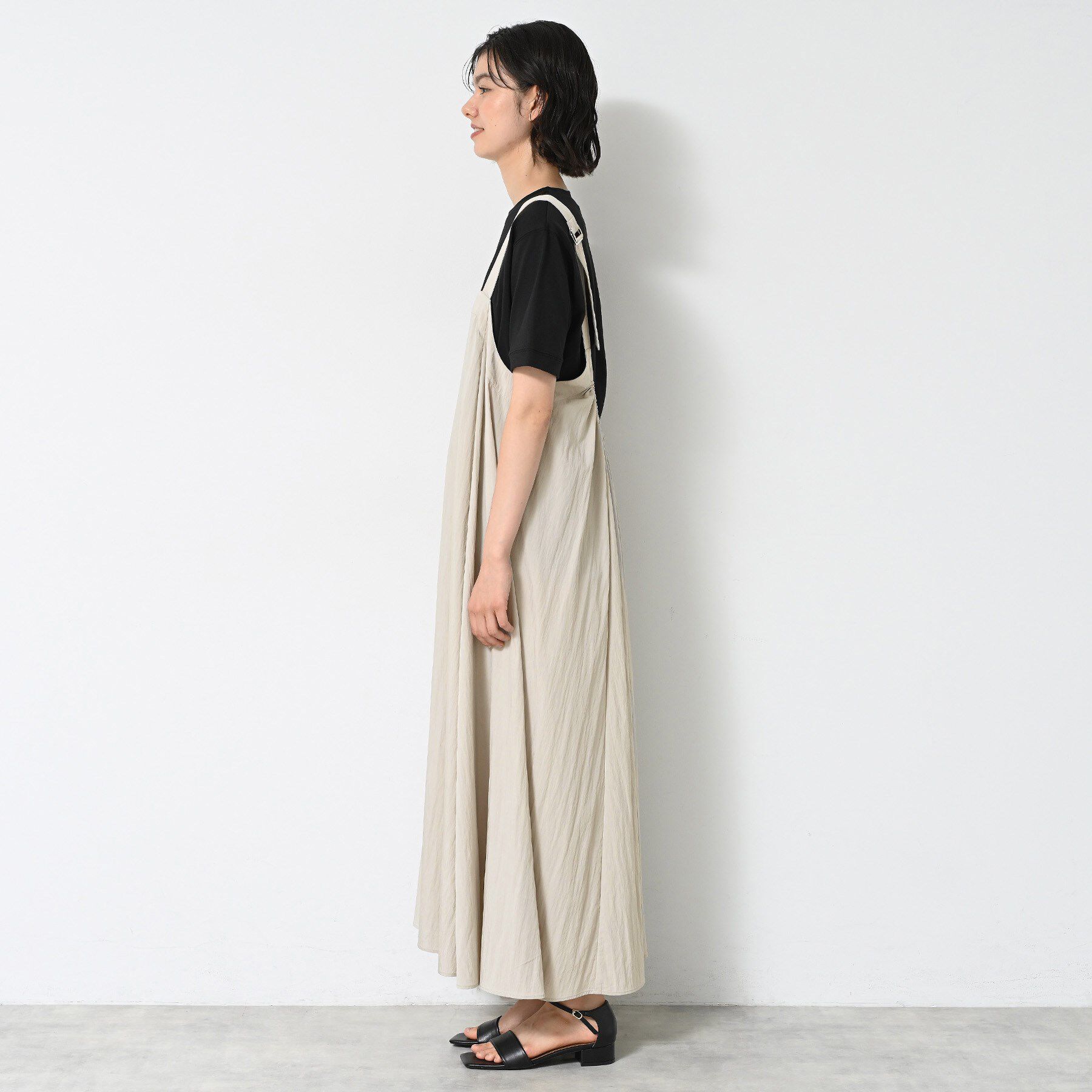 Dessin「【洗える】ナイロンジャンパースカート」|ワンピース|