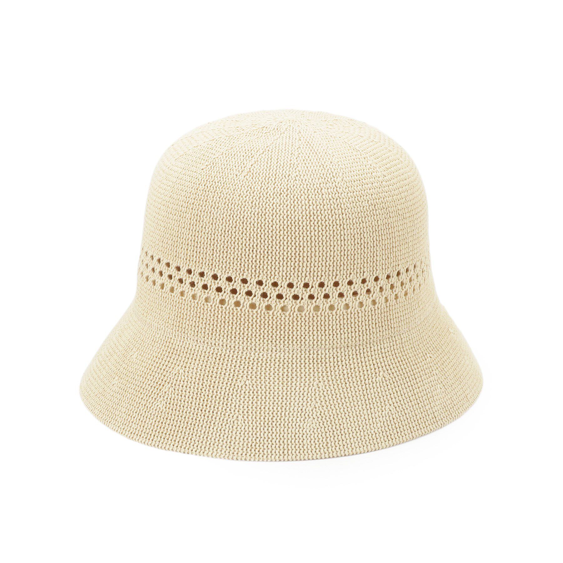 ITS&rsquo;DEMO「【サイズ調整可】ナチュラルペーパーライクハット」|ハット|ベージュ(052)