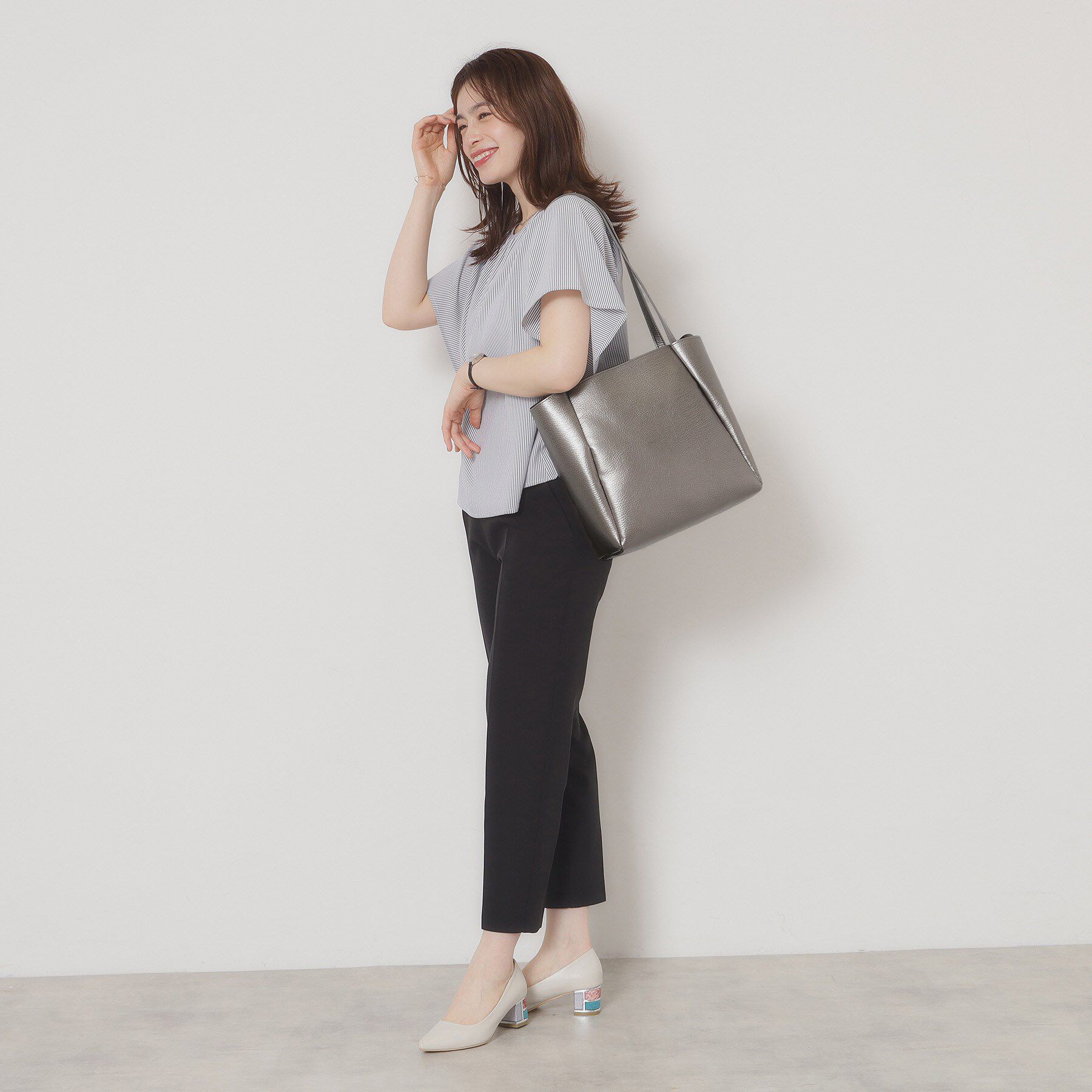 ITS&rsquo;DEMO「【A4対応】三層トート」|トートバッグ|