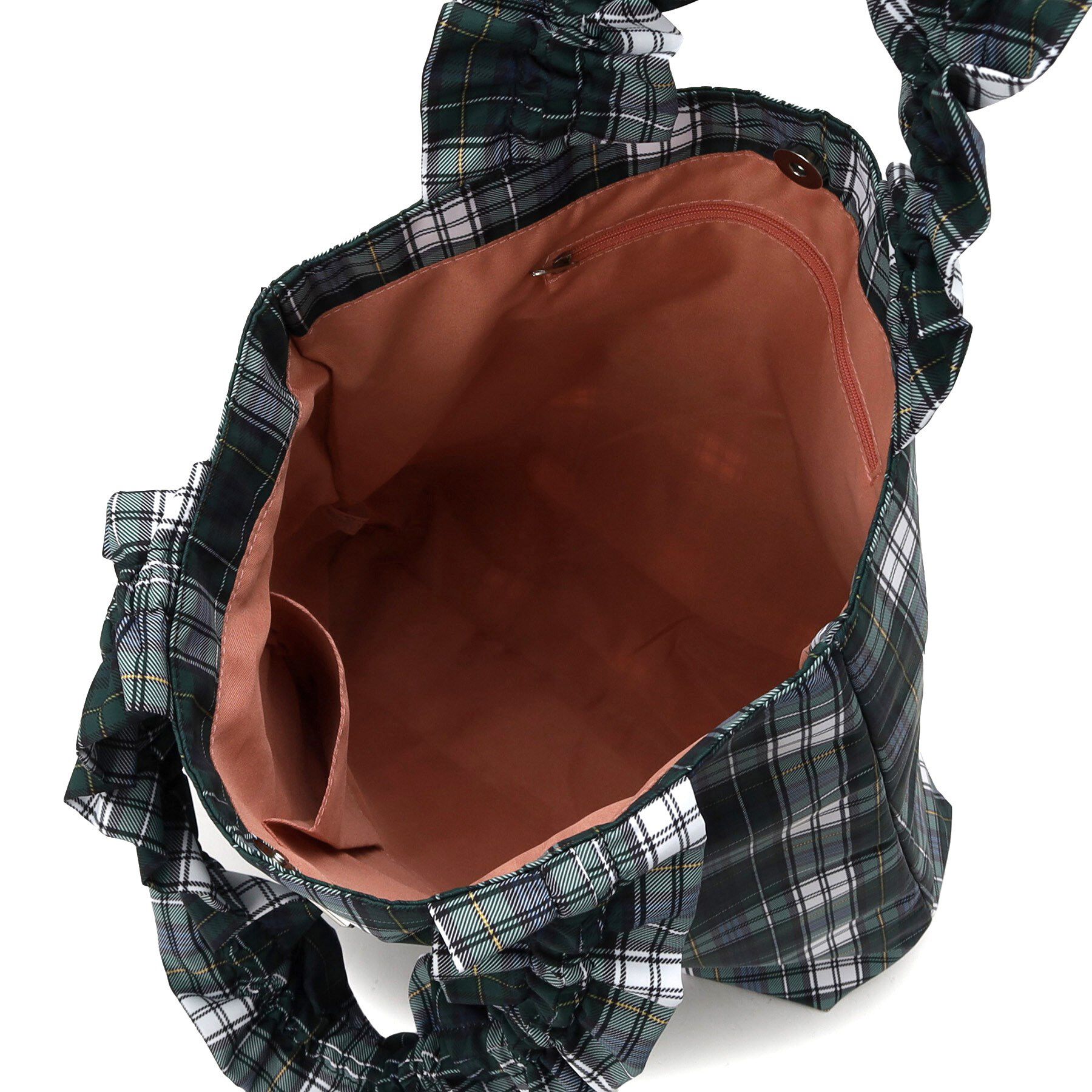 ITS&rsquo;DEMO「【A4対応】柄アソートフリル手トート」|トートバッグ|