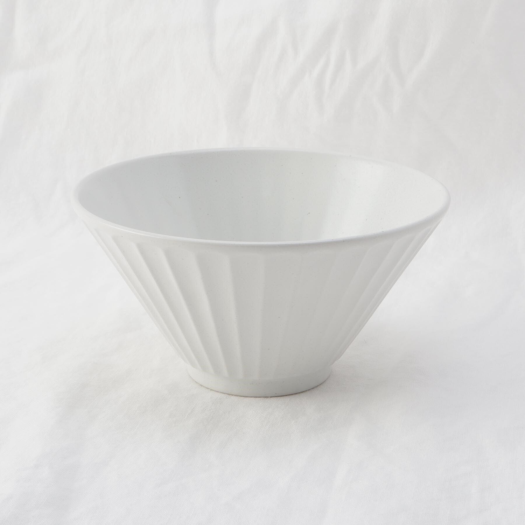 212 KITCHEN STORE「しのぎ反りどんぶり L 美濃唐津」|食器・キッチングッズ|