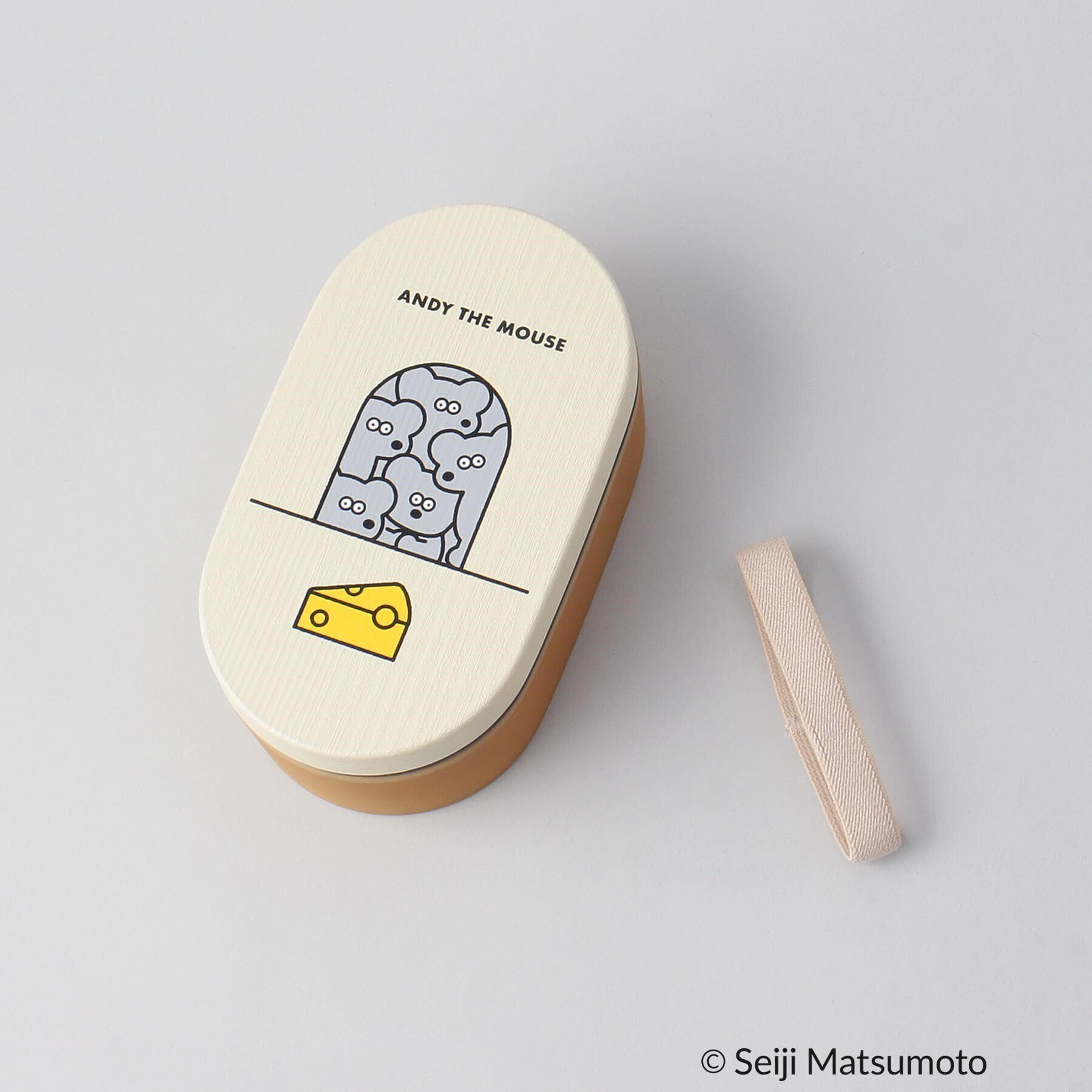 212 KITCHEN STORE「木目小判型弁当箱 IV ＜ANDY THE MOUSE＞」|その他|