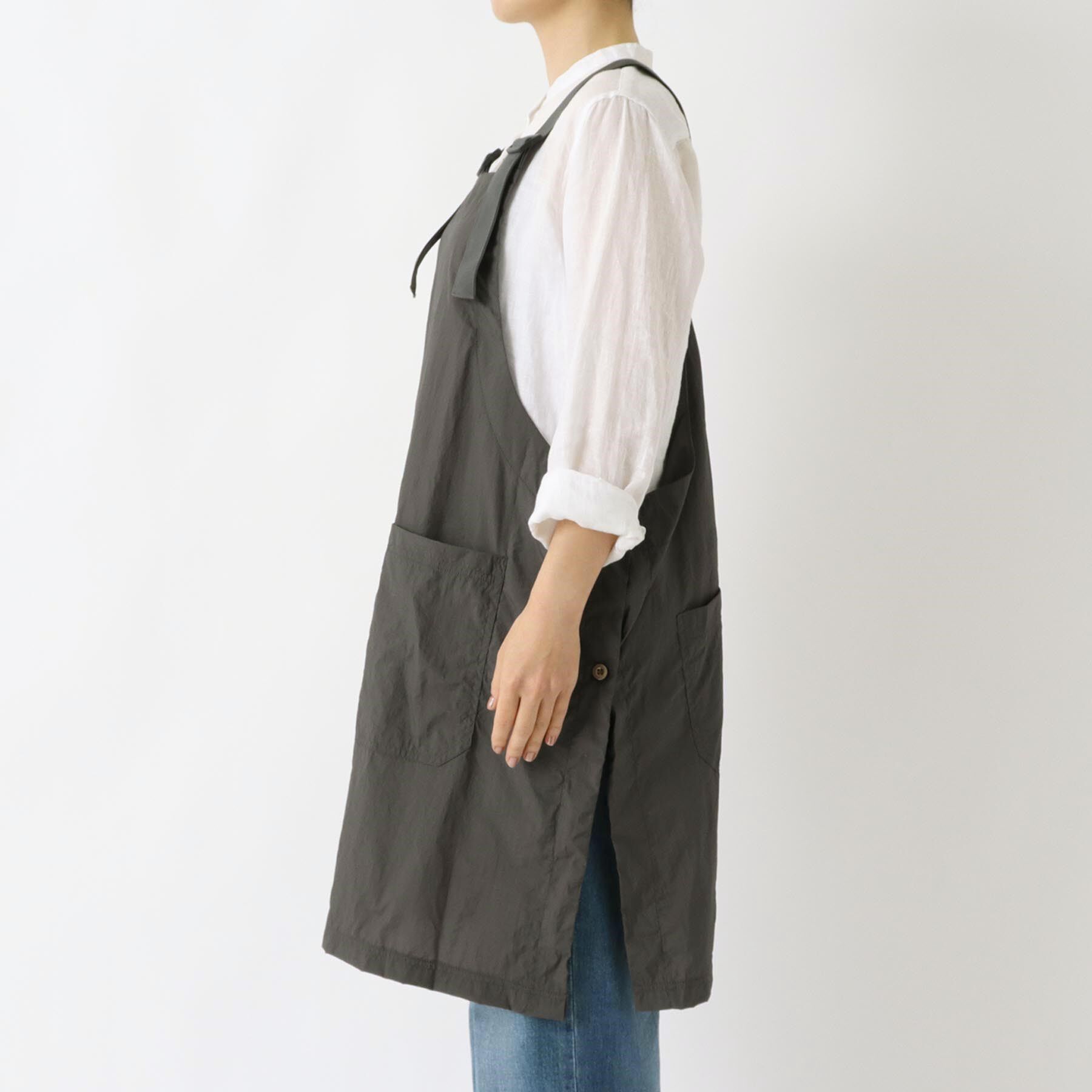 212 KITCHEN STORE「極軽撥水エプロン キテミテ　SUMI GY ＜FABORI ファボリ＞」|食器・キッチングッズ|