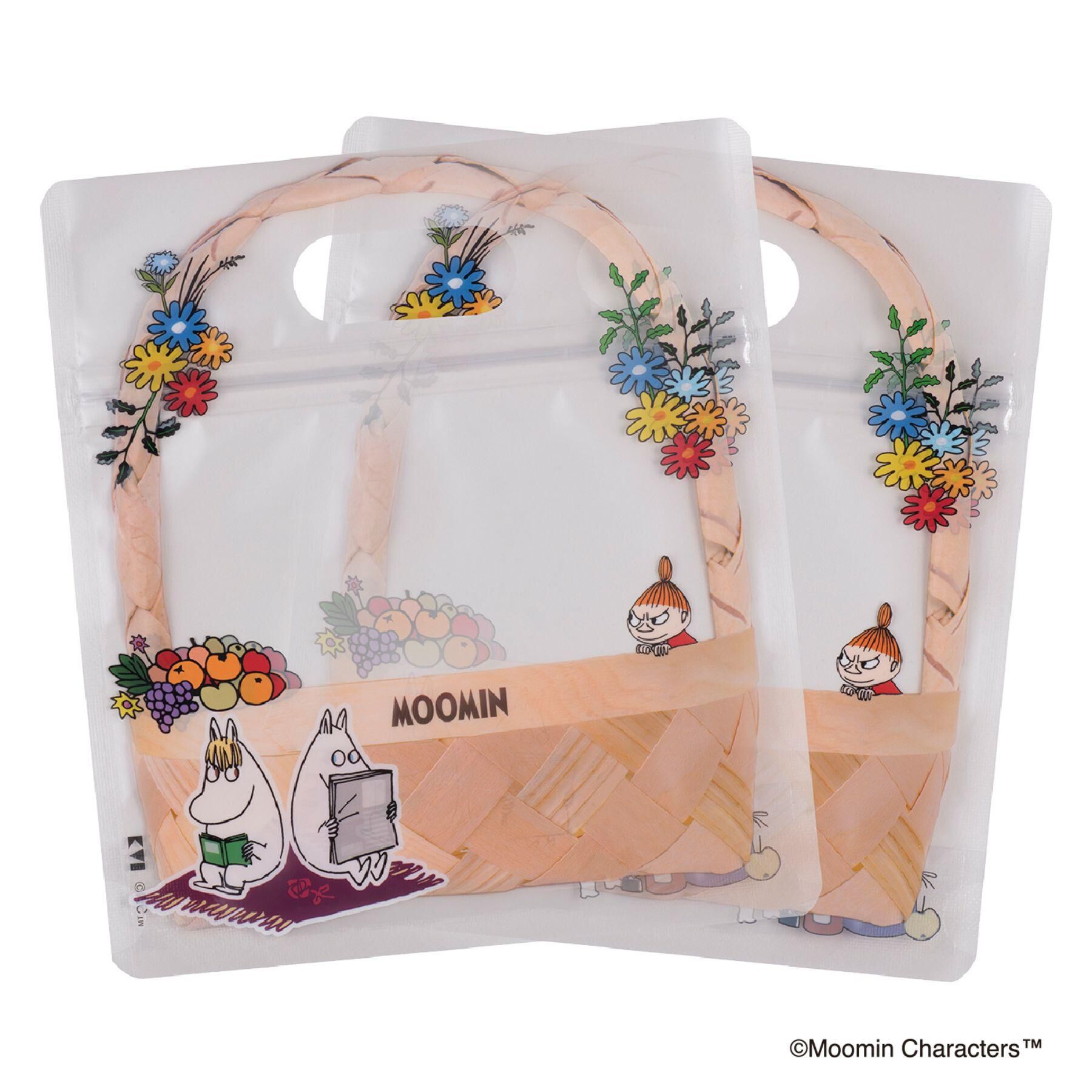 212 KITCHEN STORE「ラッピングバッグ ムーミンたちとカゴ ＜MOOMIN ムーミン＞」|その他|