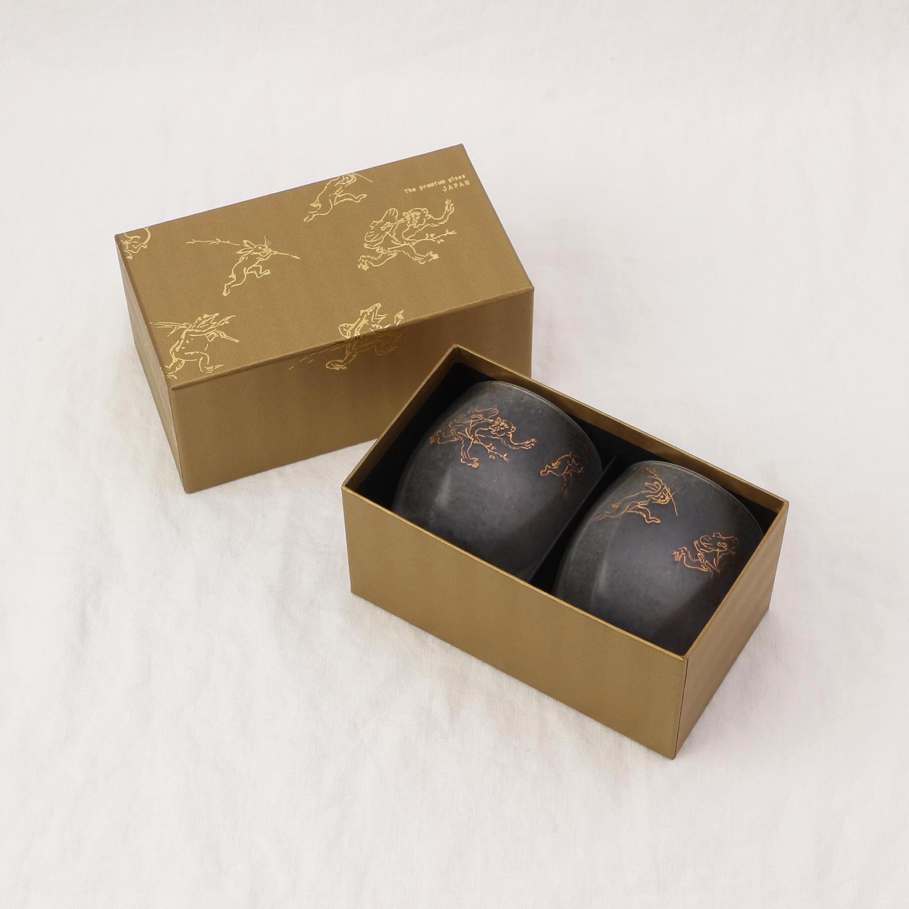 212 KITCHEN STORE「プレミアム鳥獣戯画オールドペアセット」|グラス・マグカップ|