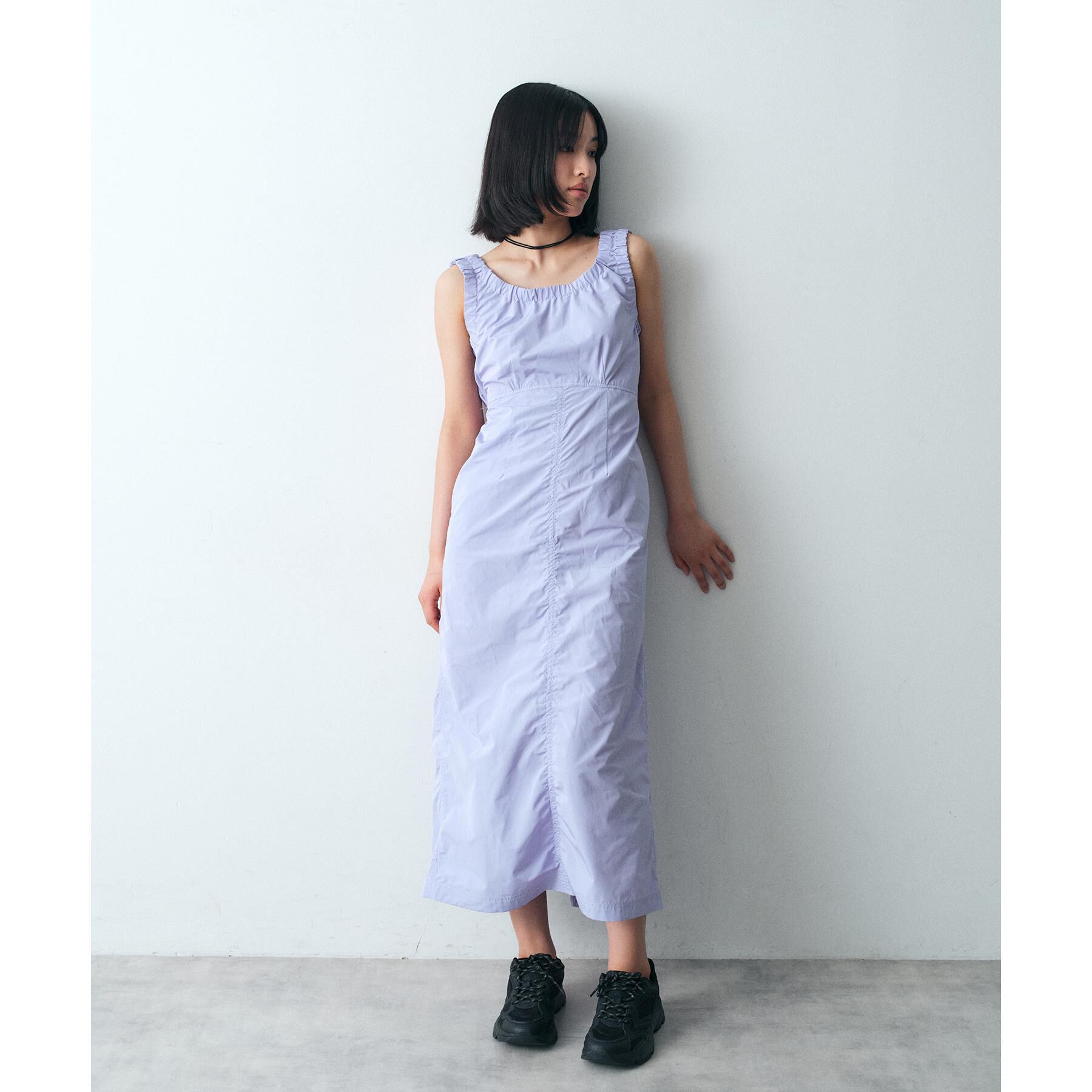 CODE A「sporty gathered dress」|ワンピース|