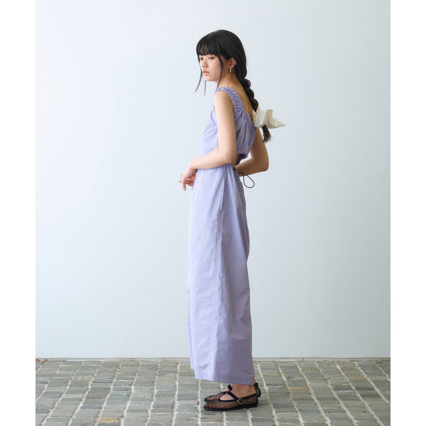 CODE A「sporty gathered dress」|ワンピース|