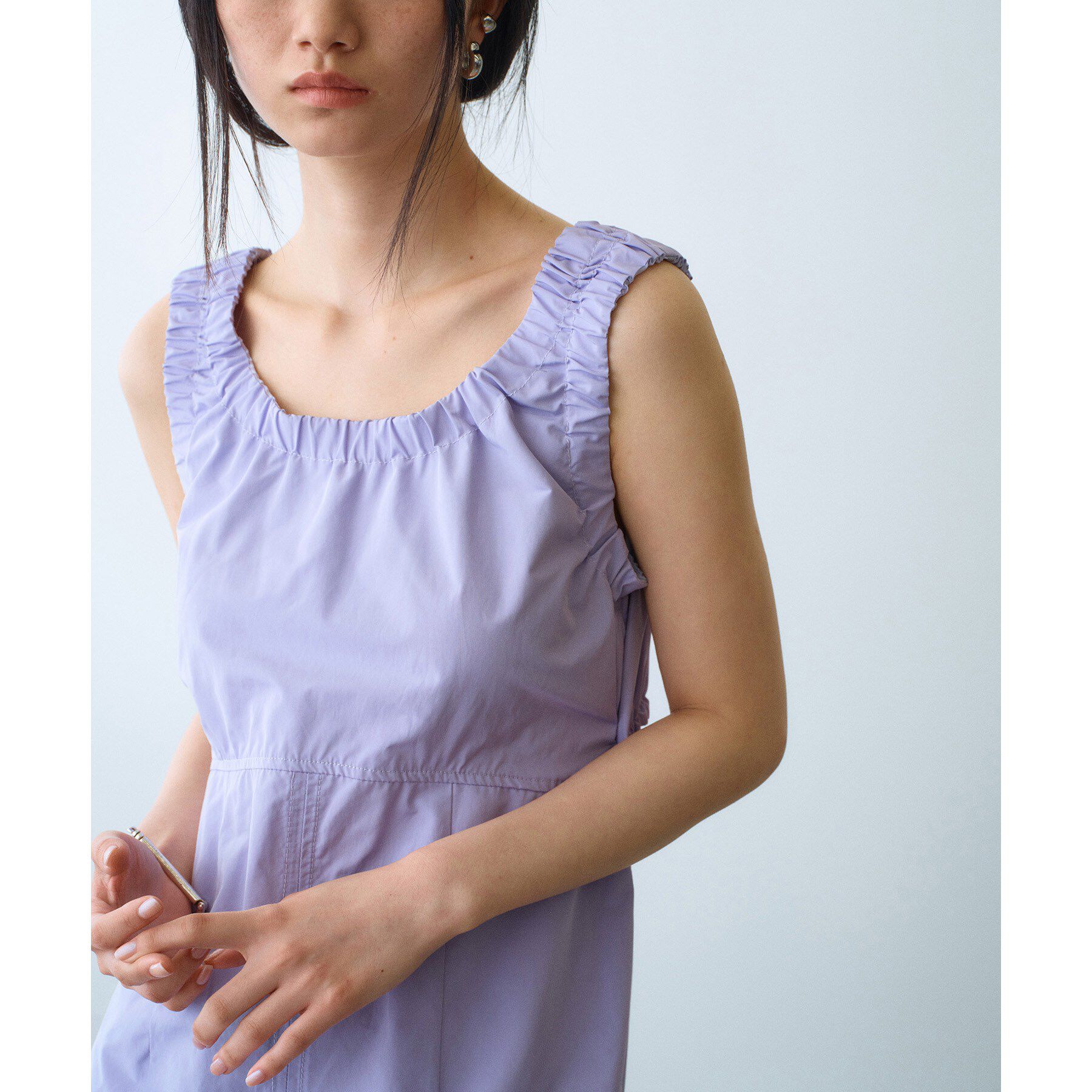 CODE A「sporty gathered dress」|ワンピース|