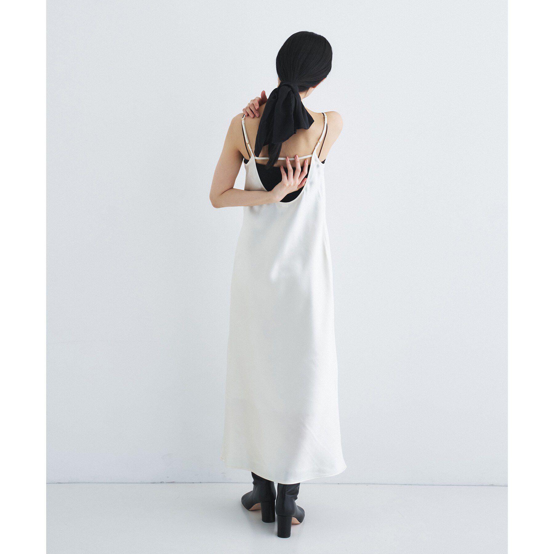 CODE A「satin cami dress」|ワンピース|