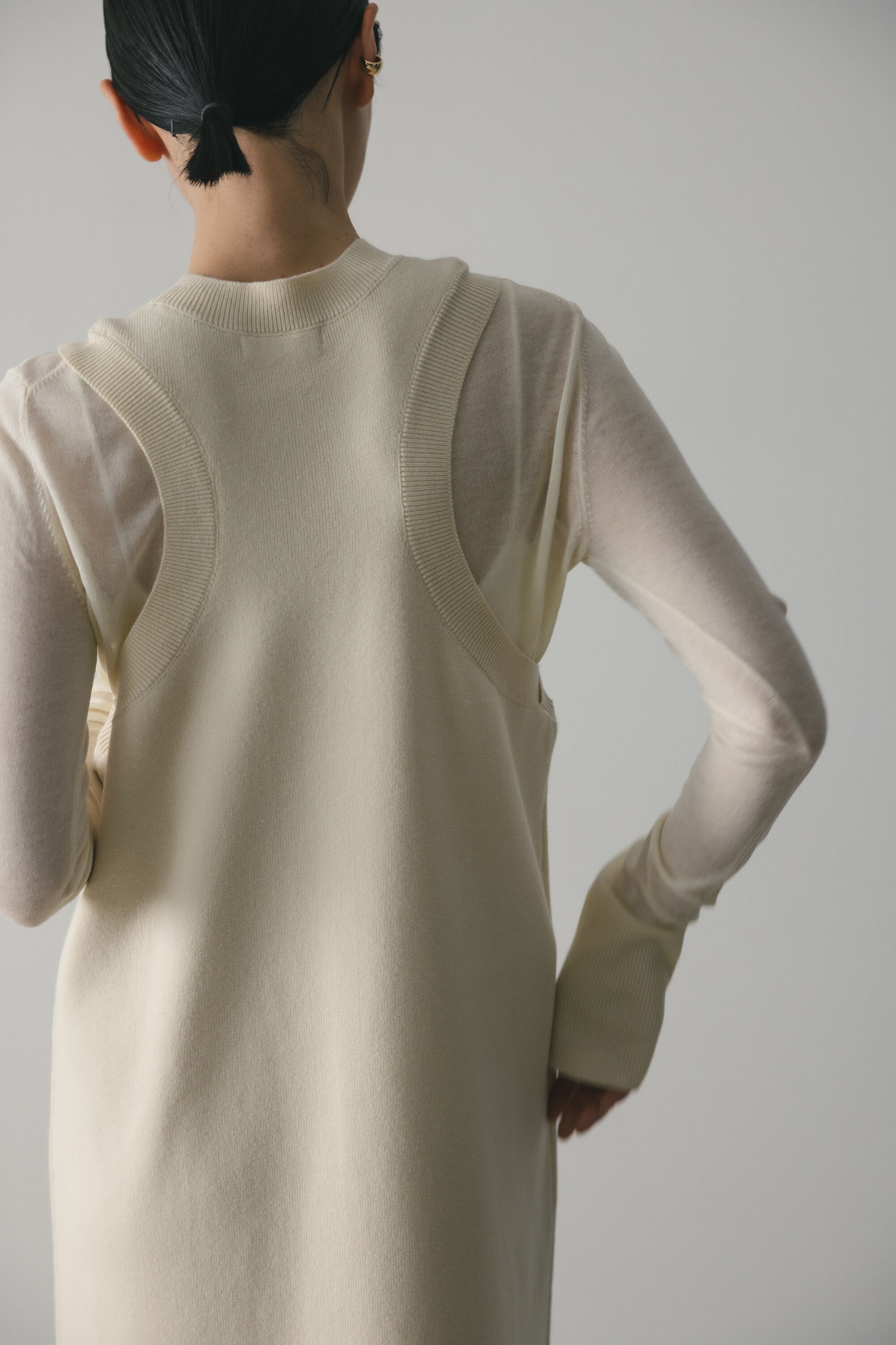 STYLEMIXER「2ピースアメスリニットシアーワンピース」|ワンピース|