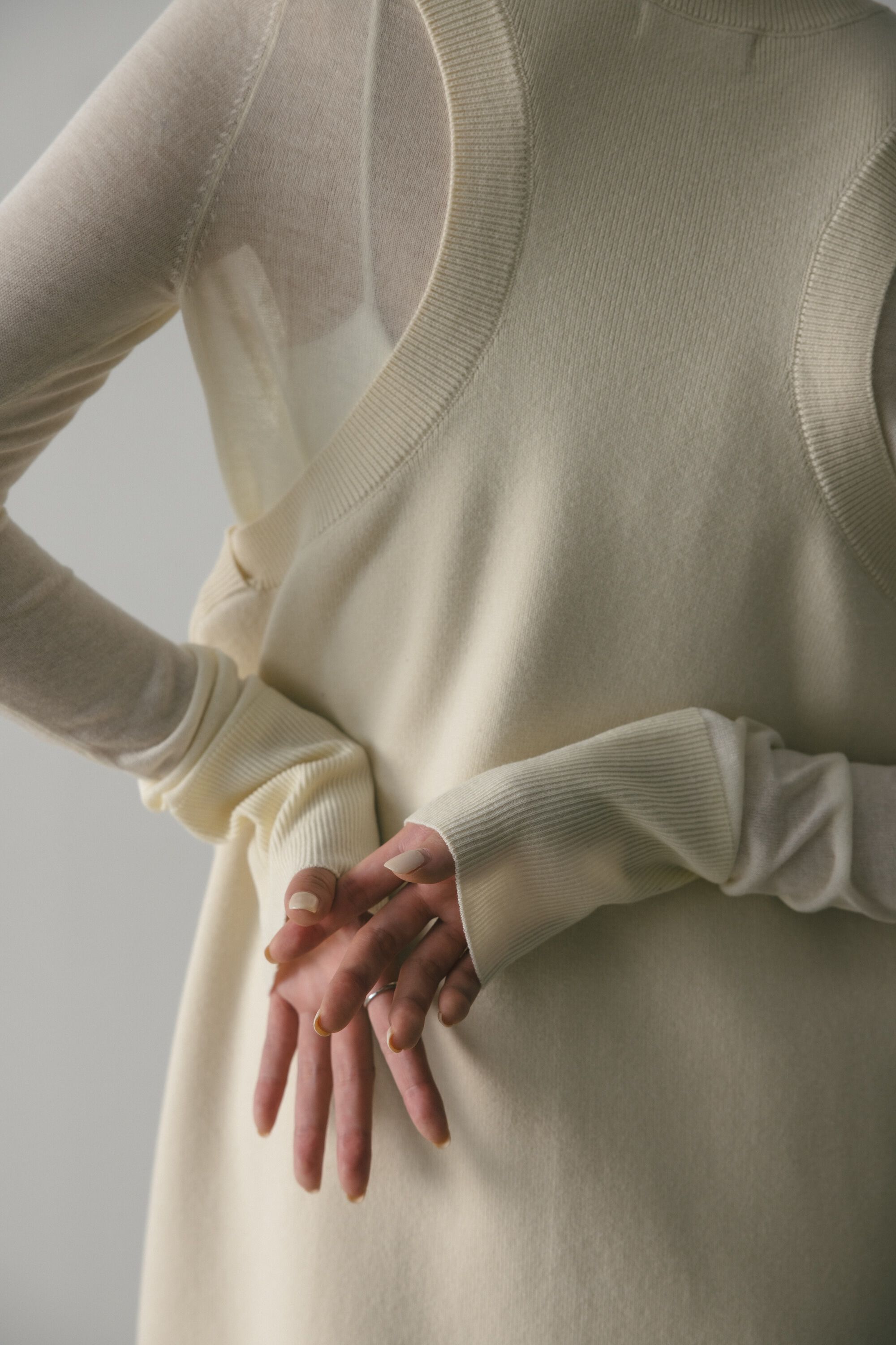 STYLEMIXER「2ピースアメスリニットシアーワンピース」|ワンピース|