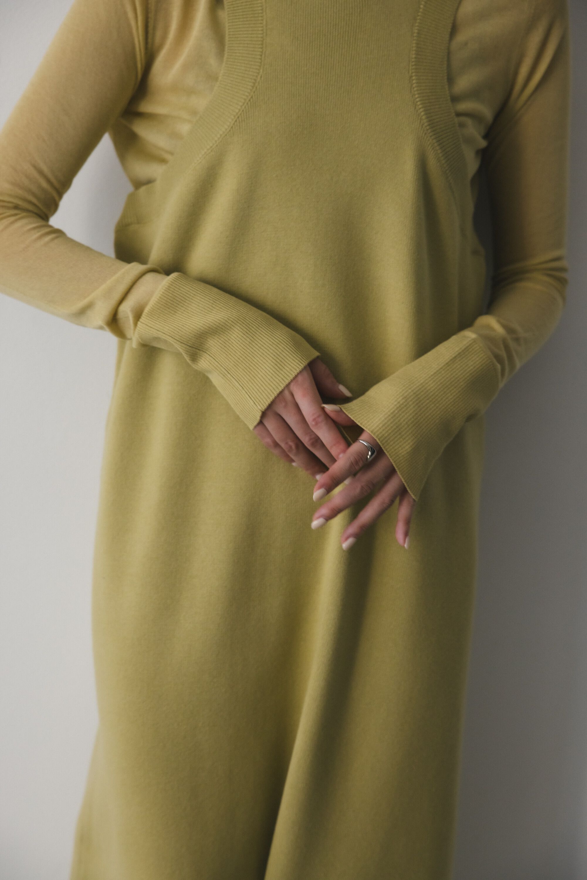 STYLEMIXER「2ピースアメスリニットシアーワンピース」|ワンピース|