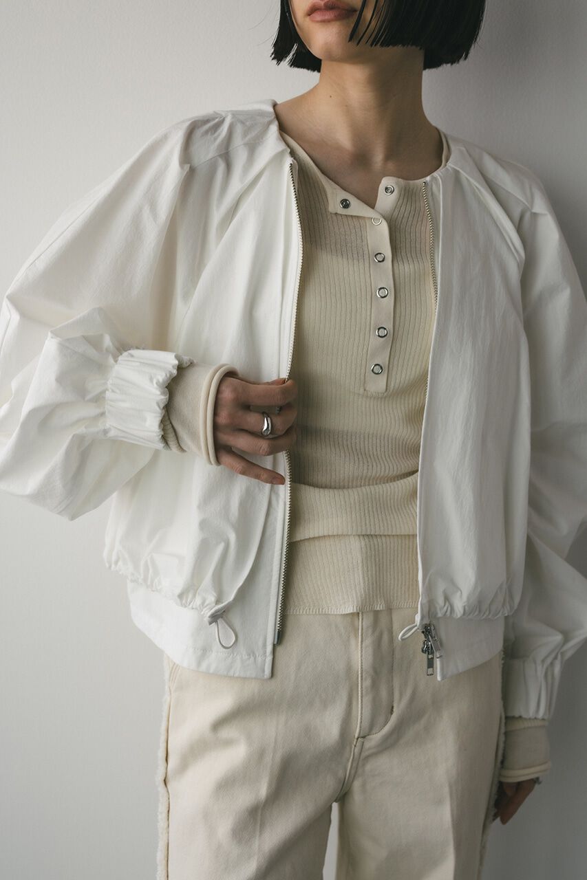 STYLEMIXER「レイヤーギャザーブルゾン」|ブルゾン・スタジャン|