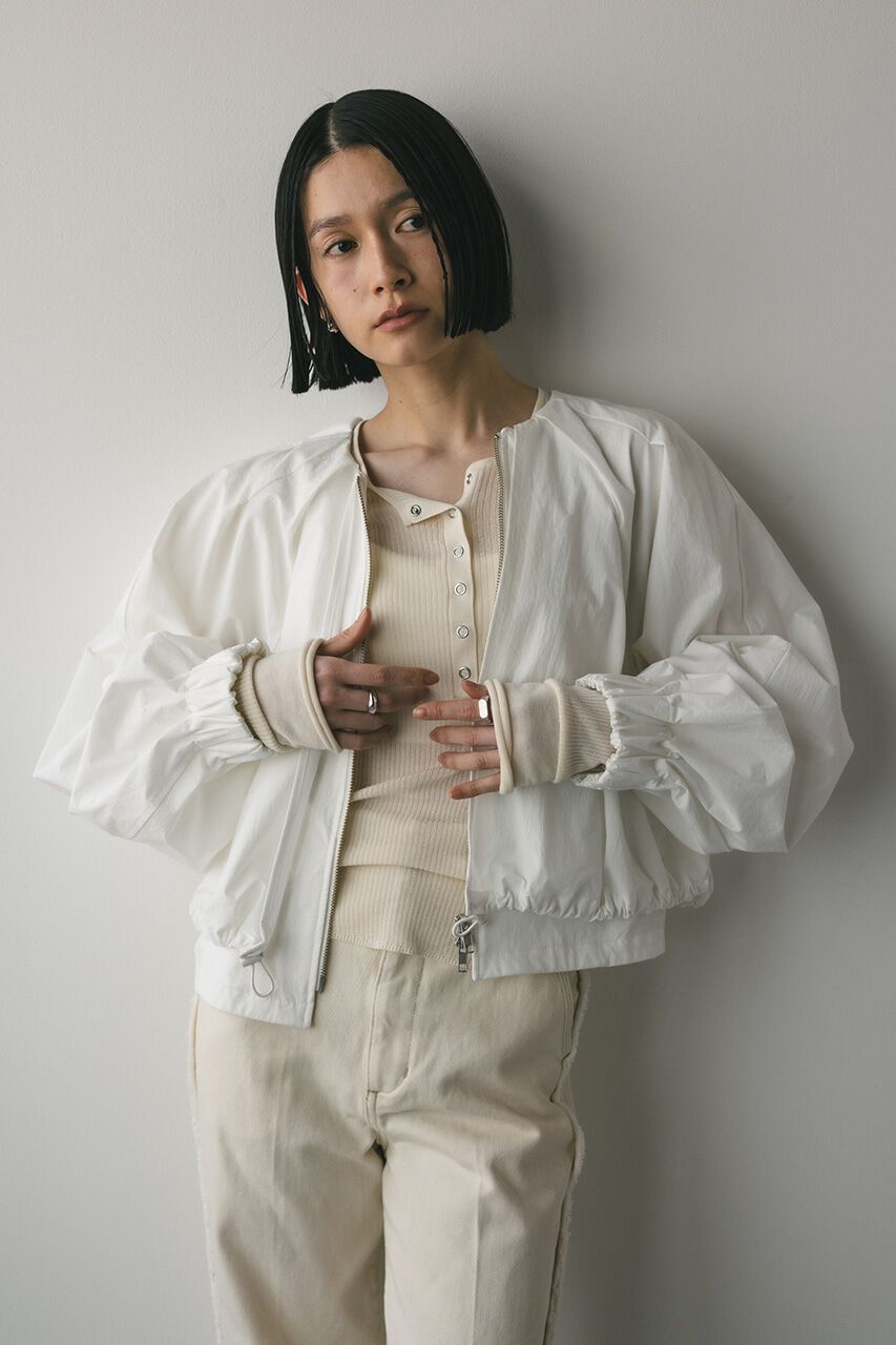 STYLEMIXER「レイヤーギャザーブルゾン」|ブルゾン・スタジャン|