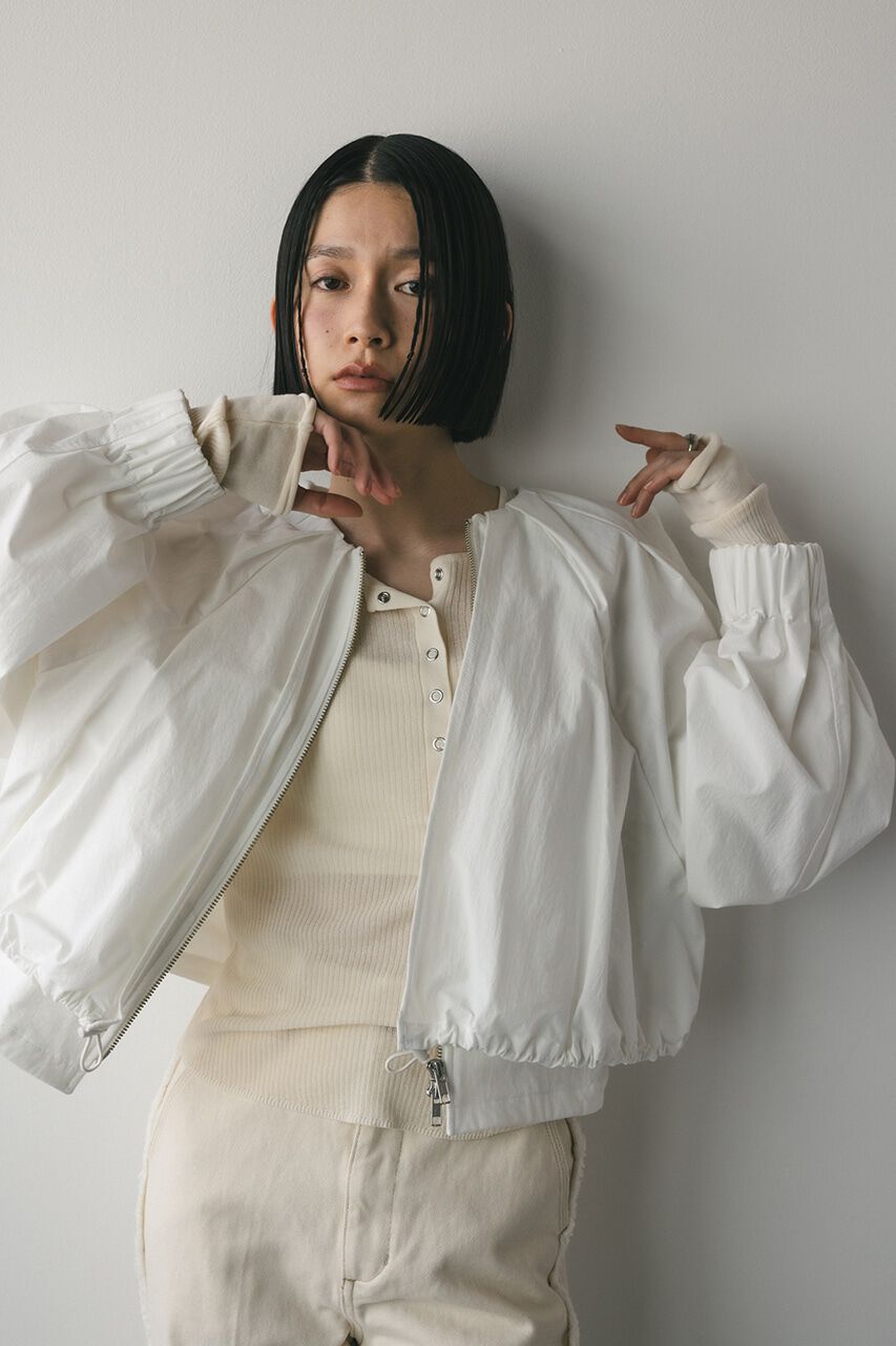 STYLEMIXER「レイヤーギャザーブルゾン」|ブルゾン・スタジャン|